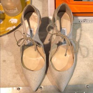 Jimmy choo nude heels